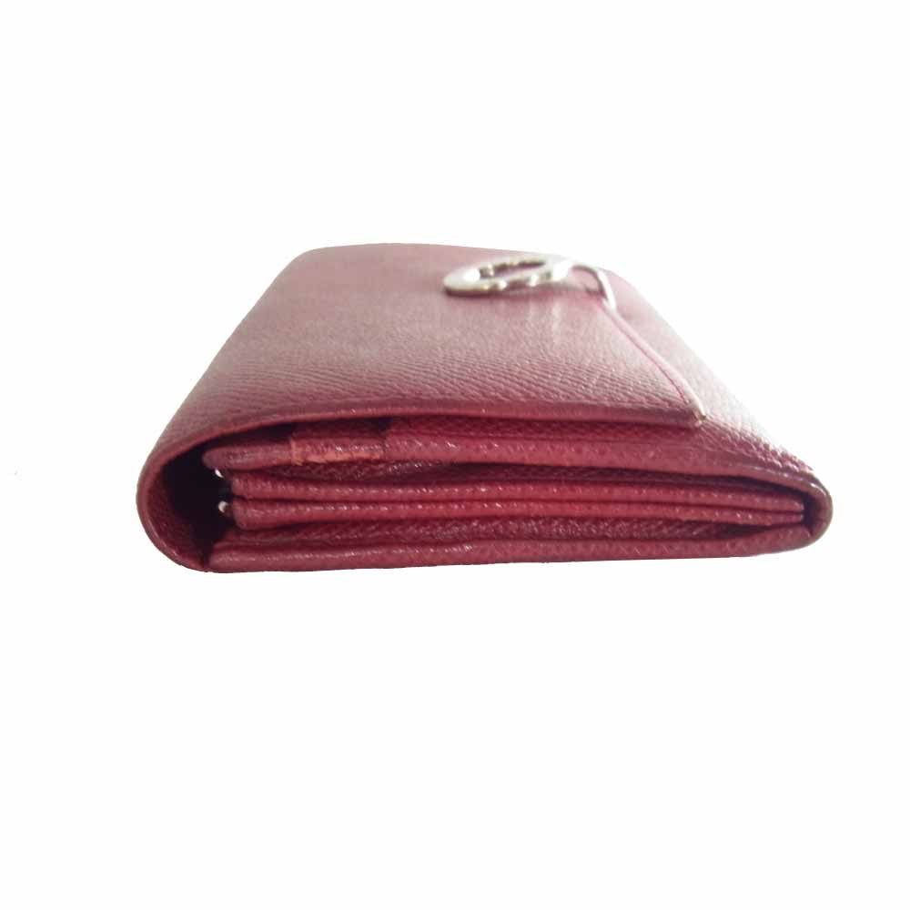 BVLGARI ブルガリ ブルガリブルガリ 長財布 レッド系【中古】