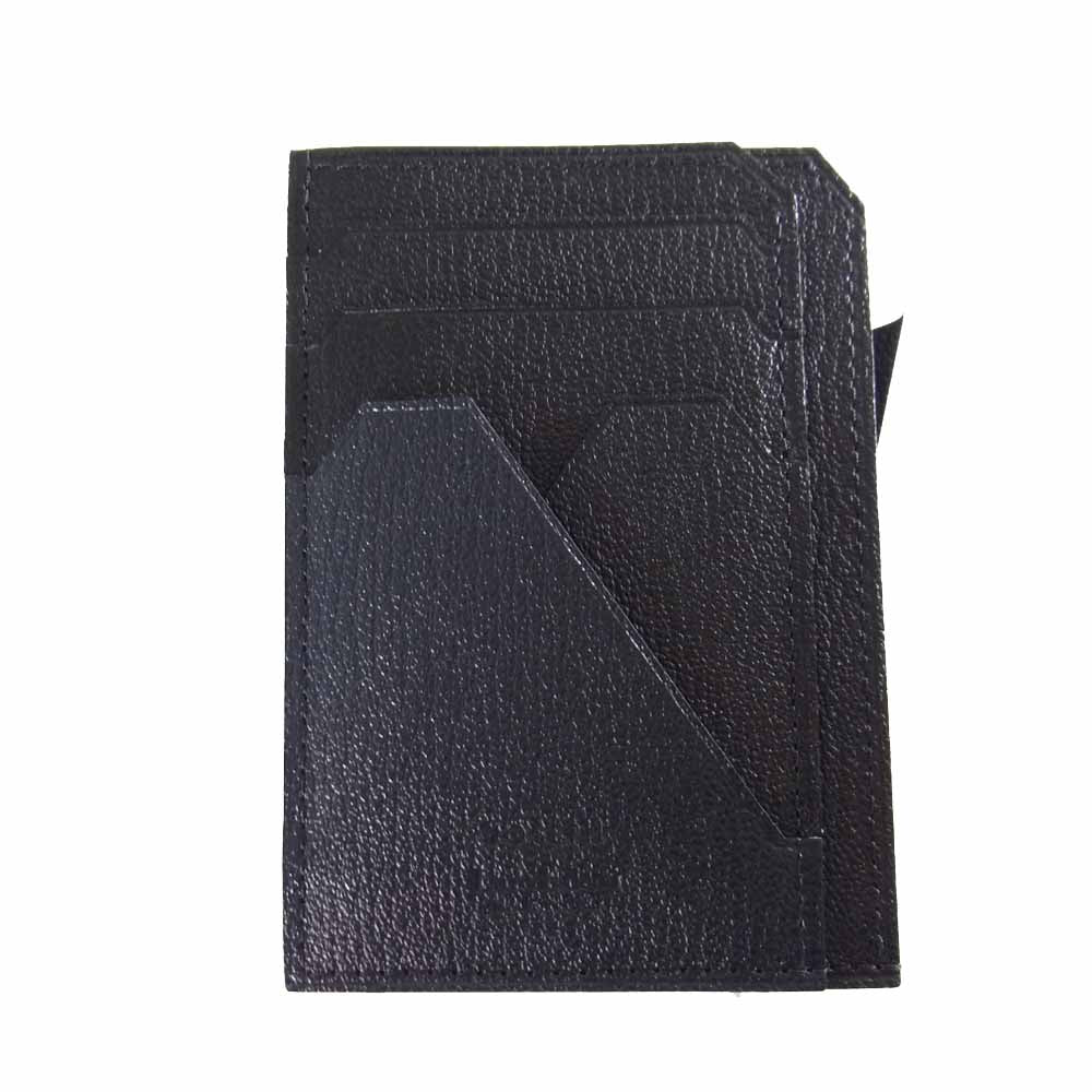 ラルコバレーノ JOSEPH 418030 MINI WALLET LA354 ゴートレザー スマートミニウォレット ブラック系【新古品】【未使用】【中古】
