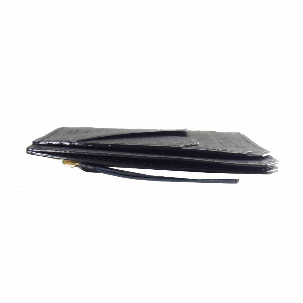 ラルコバレーノ JOSEPH 418030 MINI WALLET LA354 ゴートレザー スマートミニウォレット ブラック系【新古品】【未使用】【中古】