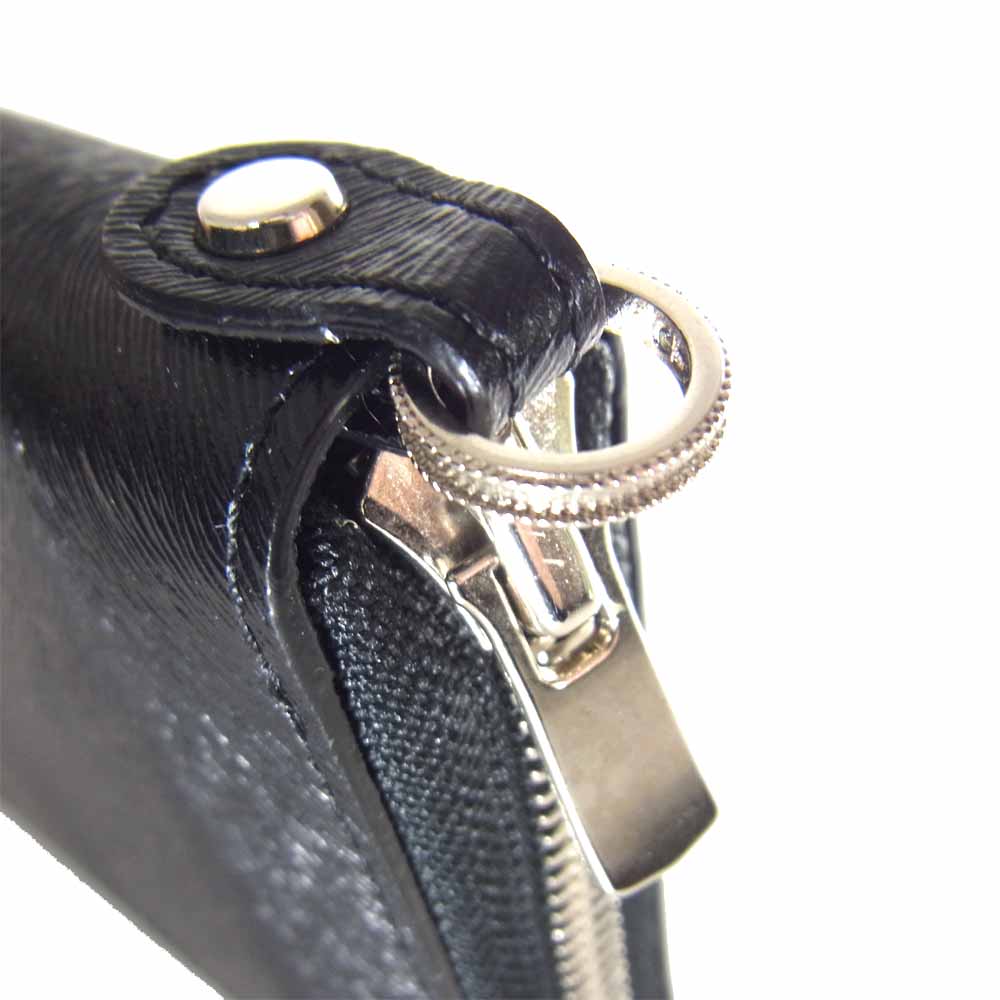 カルド MINK-Zip Long W-BK ラウンドジップ ファスナー ウォレット 長財布 ブラック系【新古品】【未使用】【中古】