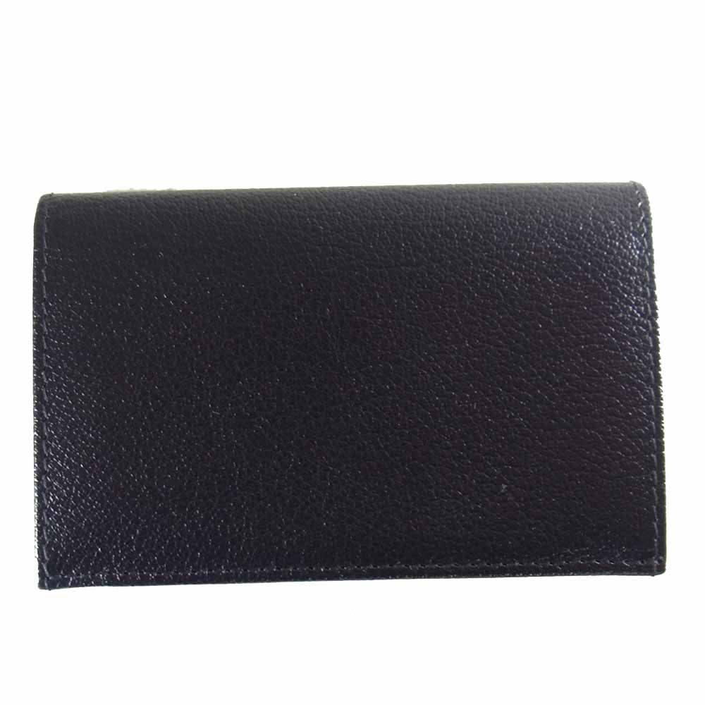 Ettinger エッティンガー Capra カプラ レザー カードケース 名刺入れ ブラック系【新古品】【未使用】【中古】