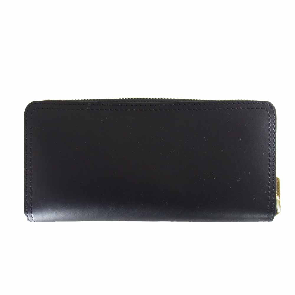 ヴァスコ VSC-701Z LEATHER VOYAGE ROUND ZIP LONG WALLET イタリアンオイルレザー ラウンドジップ ファスナー ウォレット 長財布 ブラック系【新古品】【未使用】【中古】