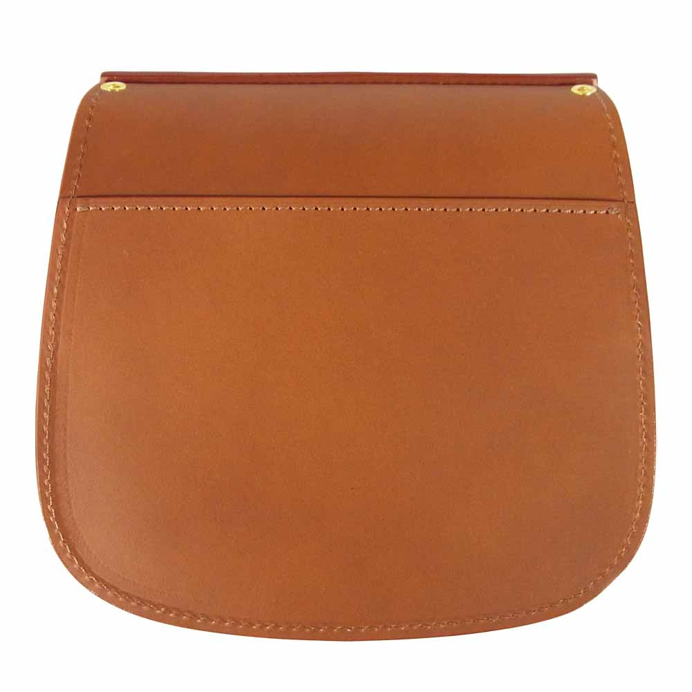 鞄いたがき 鞍 ポシェット 2way レザー ショルダー バッグ ブラウン系