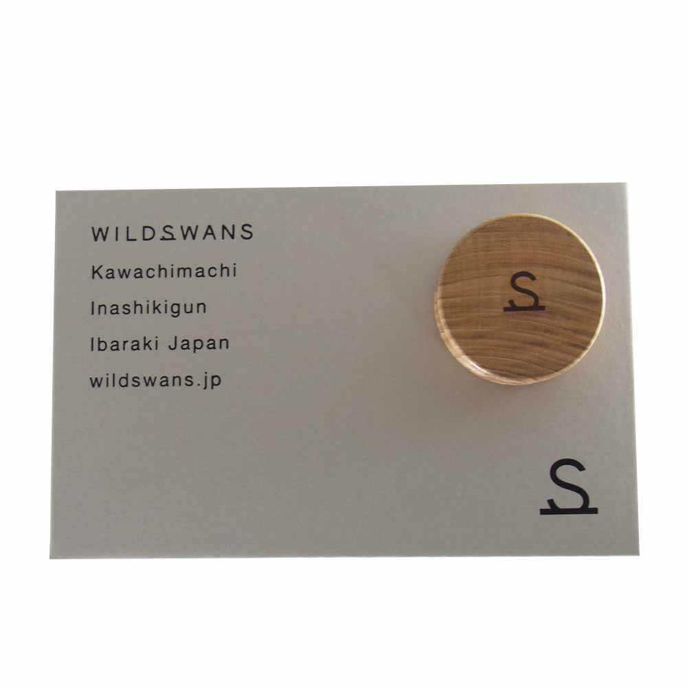 WILDSWANS ワイルドスワンズ SURGE サージ EB イングリッシュブライドル レザー カードケース 名刺入れ ブラック系【新古品】【未使用】【中古】