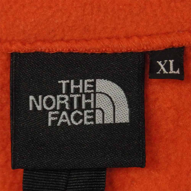 THE NORTH FACE ノースフェイス NA71831 DENALI JACKET デナリ ジャケット ミャンマー製 ブラック系 レッド系 XL【中古】