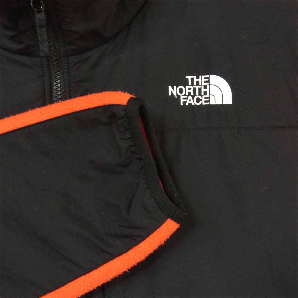 THE NORTH FACE ノースフェイス NA71831 DENALI JACKET デナリ ジャケット ミャンマー製 ブラック系 レッド系 XL【中古】