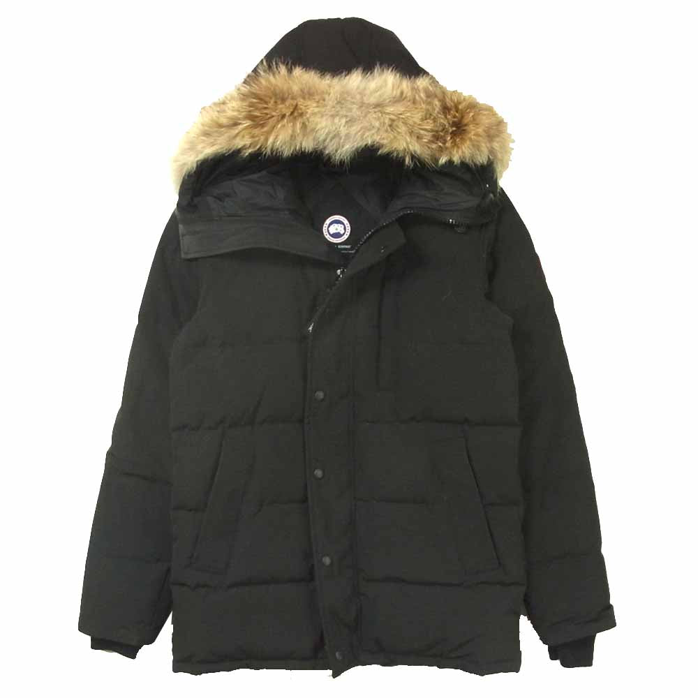 CANADA GOOSE カナダグース 3805JMA 国内正規品 CARSON PARKA カーソン パーカー ダウン ジャケット ブラック系 M【中古】