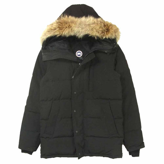 CANADA GOOSE カナダグース 3805JMA 国内正規品 CARSON PARKA カーソン パーカー ダウン ジャケット ブラック系 M【中古】