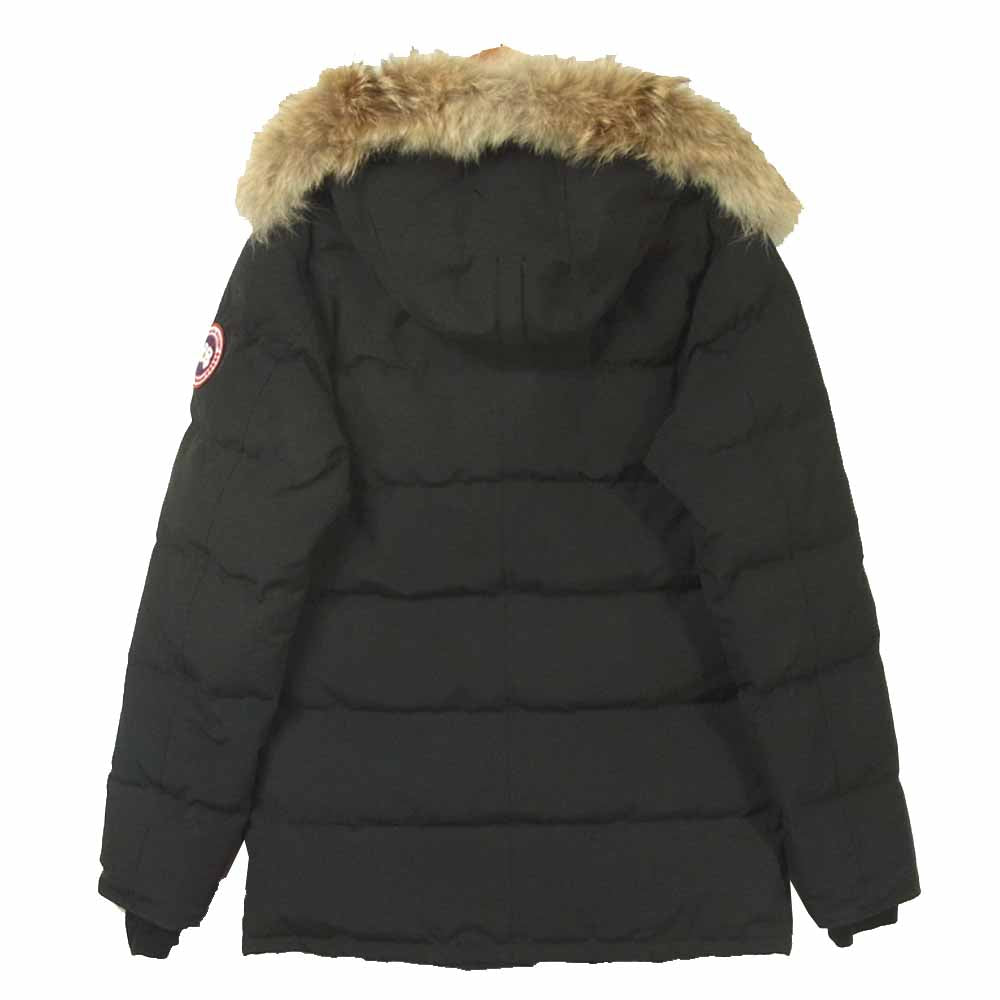 CANADA GOOSE カナダグース 3805JMA 国内正規品 CARSON PARKA カーソン パーカー ダウン ジャケット ブラック系 M【中古】