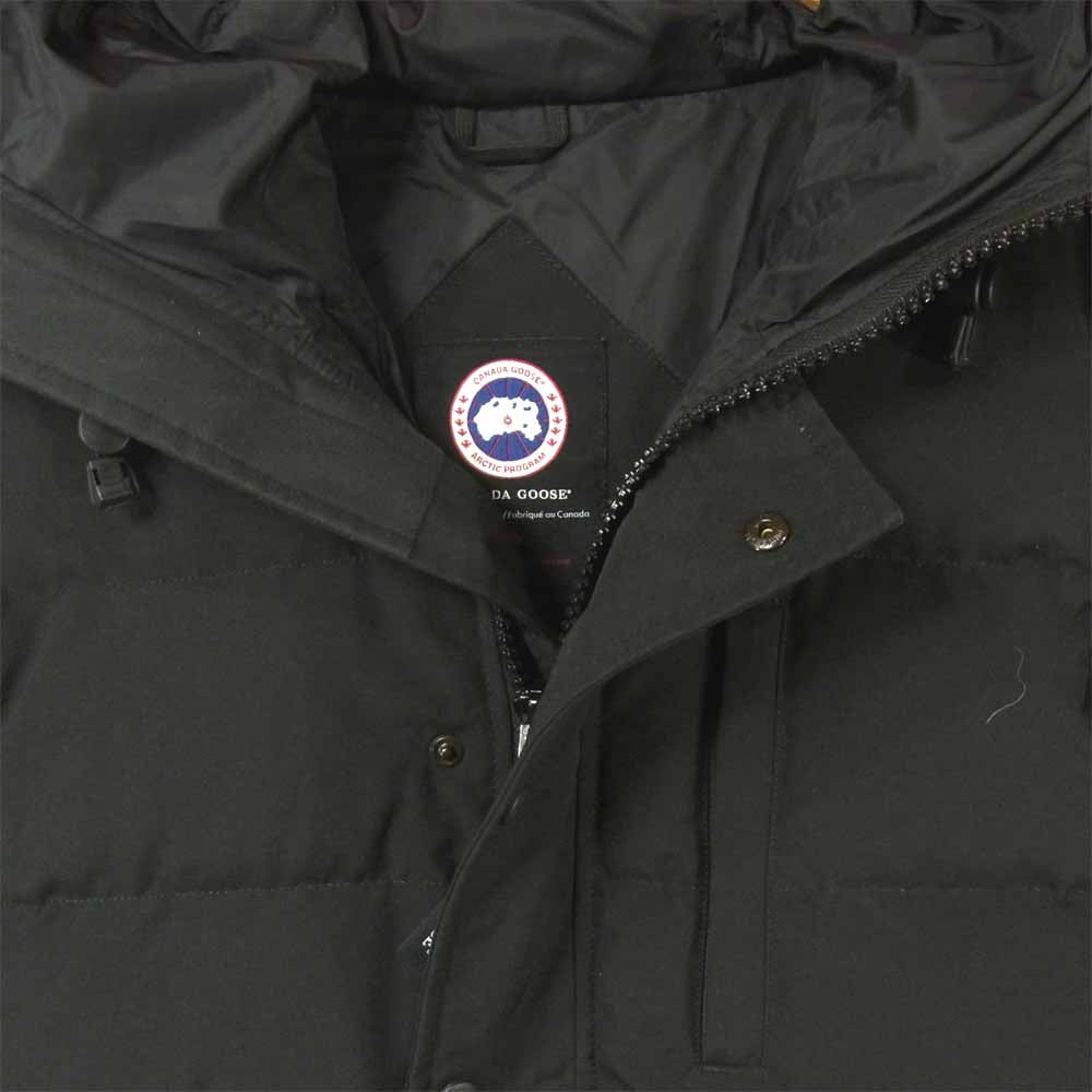 CANADA GOOSE カナダグース 3805JMA 国内正規品 CARSON PARKA カーソン パーカー ダウン ジャケット ブラック系 M【中古】
