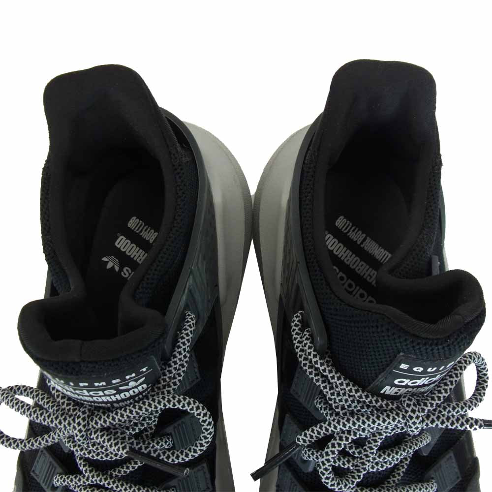 adidas アディダス EE8104 NEIGHBORHOOD ネイバーフッド BBC ビリオネアボーイズクラブ EQT BASK ADV NBHD ブラック系 グレー系 US8.5【中古】