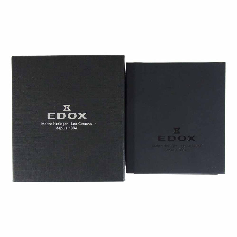 EDOX エドックス 80099 クロノオフショア1 プロフェッショナル 自動巻き 時計 ネイビー系【中古】