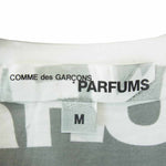 COMME des GARCONS コムデギャルソン PARFUMS パルファム 真空パック Tシャツ ホワイト系 M【新古品】【未使用】【中古】
