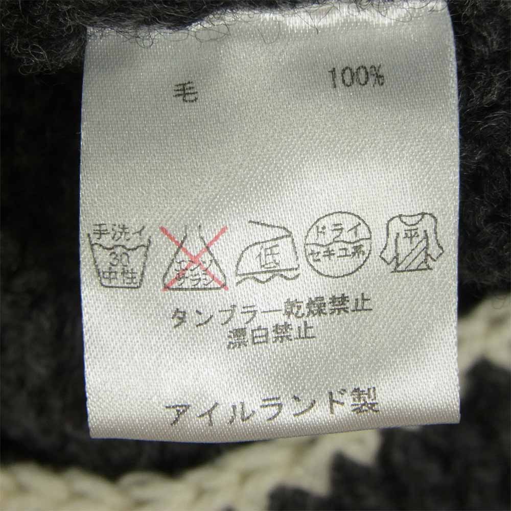 Ron Herman ロンハーマン ATHENA DESIGNS アテナデザイン Zip Cable Sweater ジップ アップ ニット グレー系 S【極上美品】【中古】