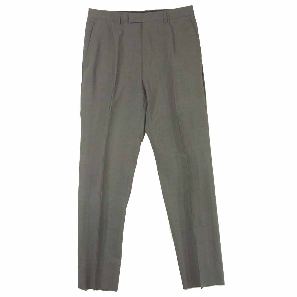 GUCCI グッチ セットアップ スーツ ジャケット パンツ ウール モヘヤ グレー系 48【中古】
