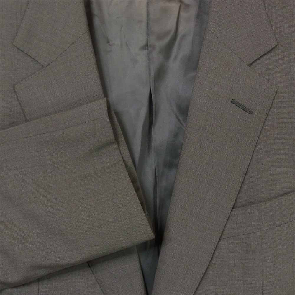 GUCCI グッチ セットアップ スーツ ジャケット パンツ ウール モヘヤ グレー系 48【中古】