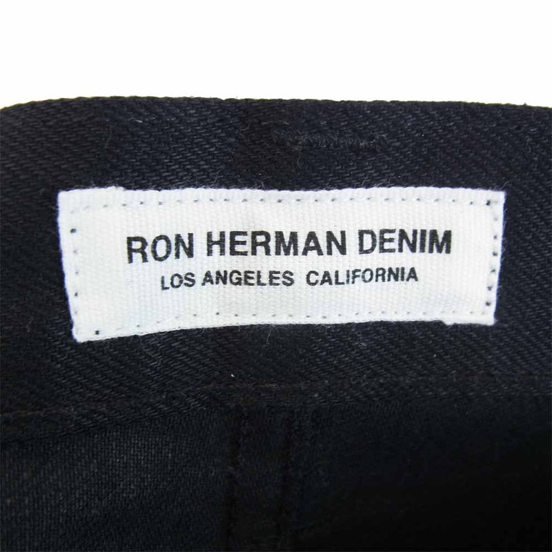 Ron Herman ロンハーマン 2520600176-1836 USA製 セルビッチ 赤耳 ブラックデニム ブラック系 W31【極上美品】【中古】