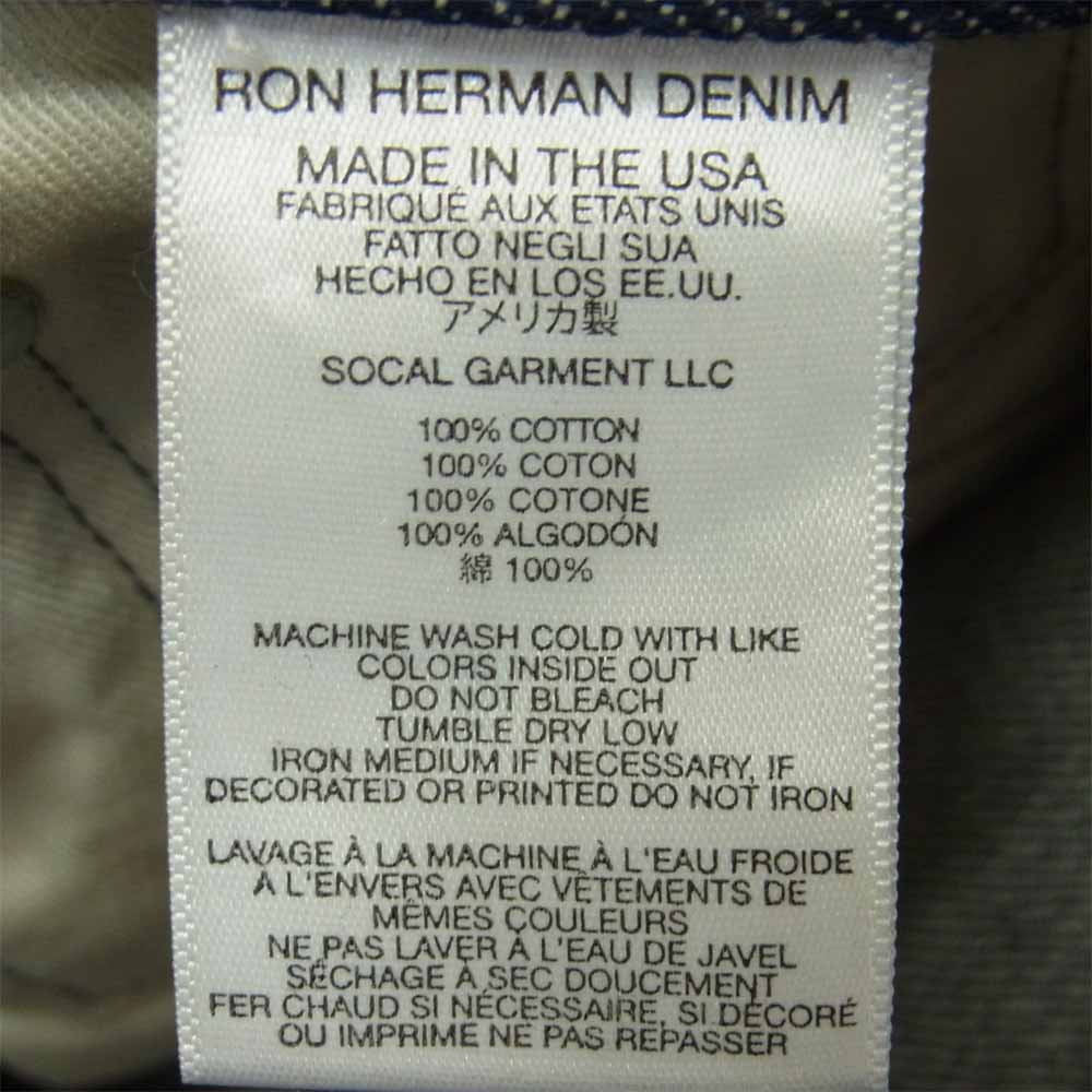 Ron Herman ロンハーマン セルビッチ 赤耳 デニム パンツ アメリカ製 インディゴブルー系 W29 L33【中古】