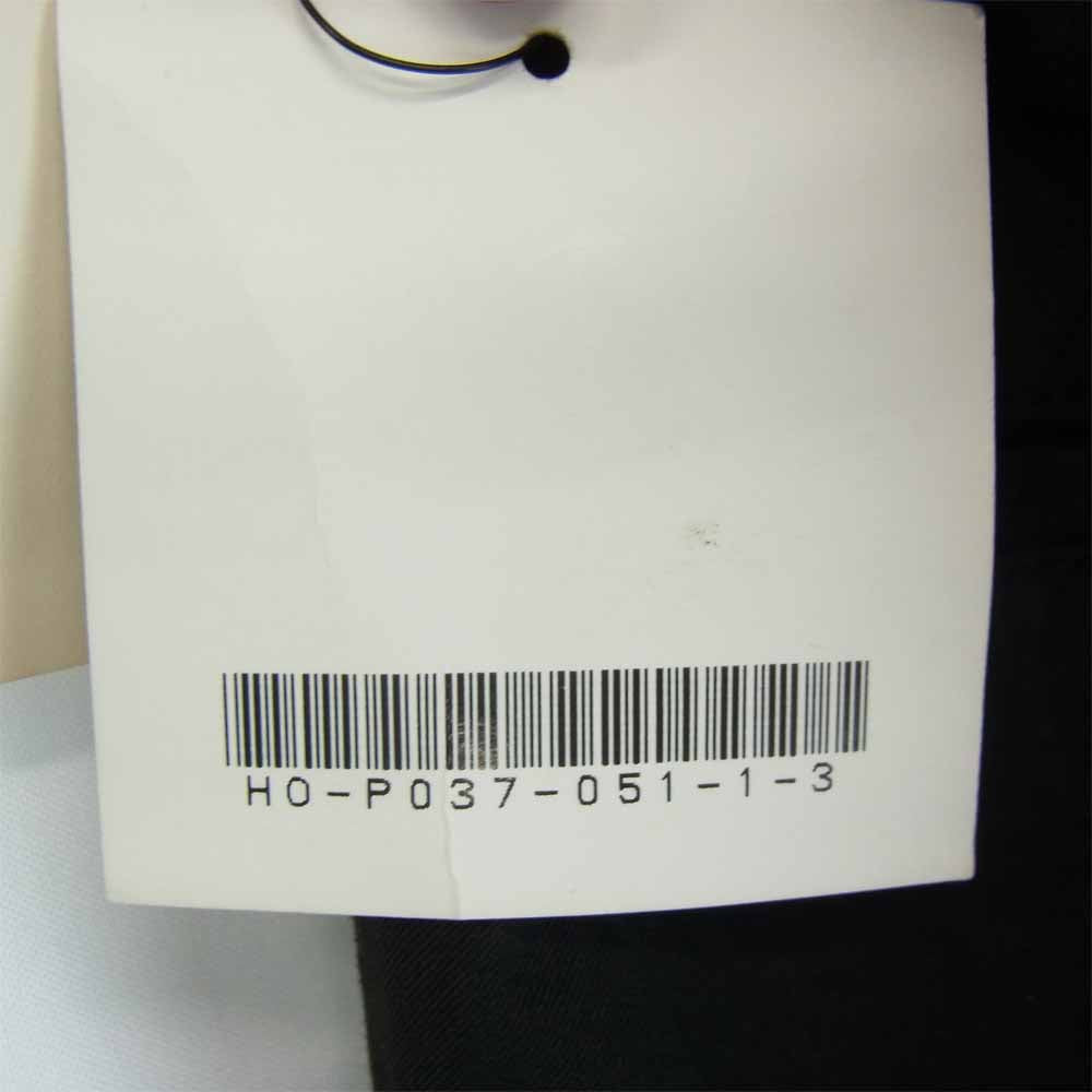 COMME des GARCONS HOMME コムデギャルソンオム コットン パンツ ブラック系 M【中古】