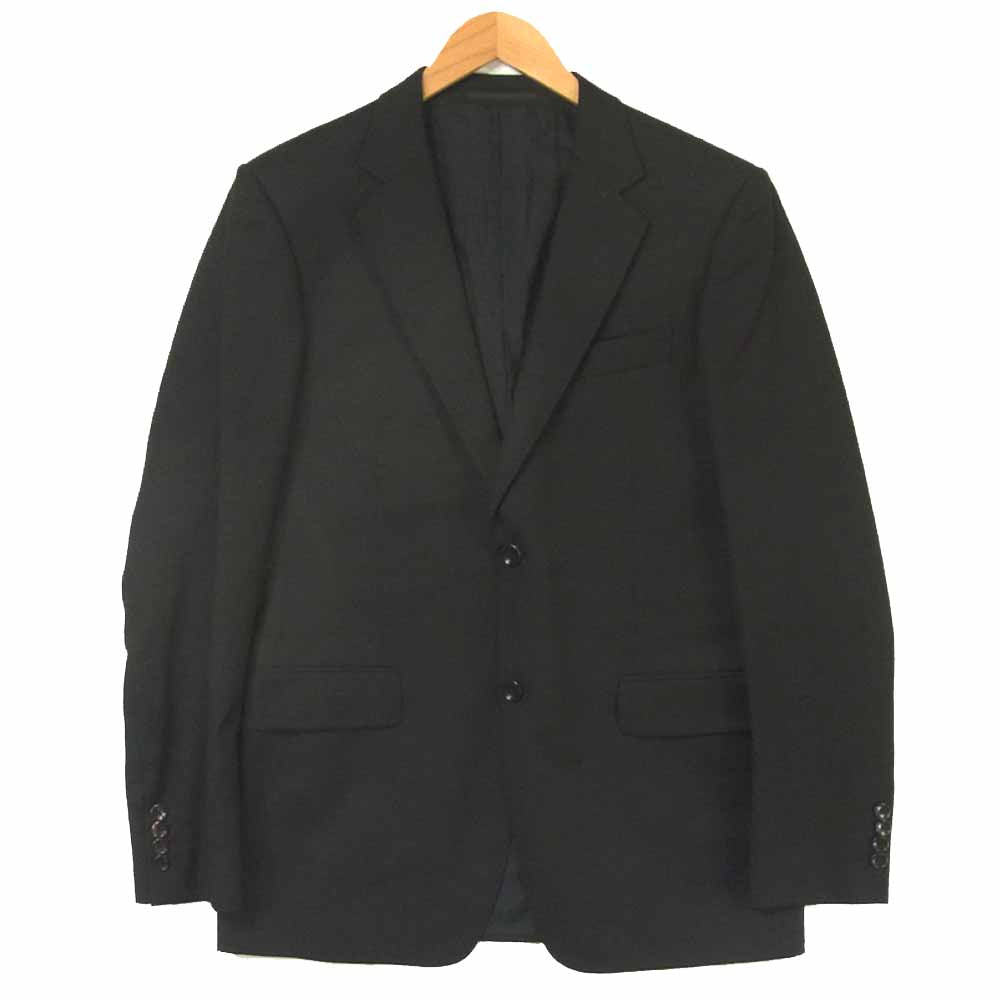 GUCCI グッチ 国内正規品 裏地GG柄 セットアップ スーツ ジャケット パンツ イタリア製 ブラック系 48【中古】