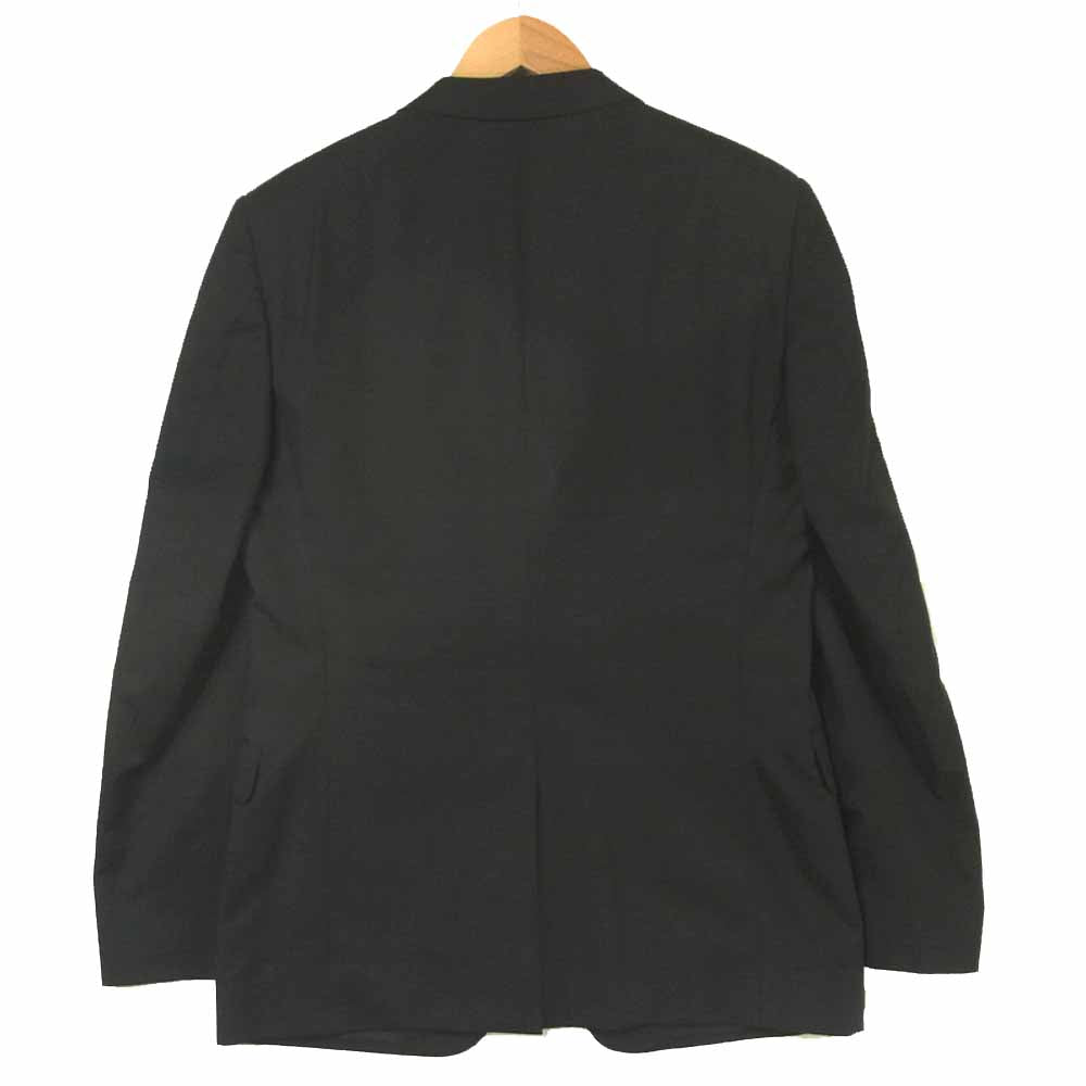GUCCI グッチ 国内正規品 裏地GG柄 セットアップ スーツ ジャケット パンツ イタリア製 ブラック系 48【中古】