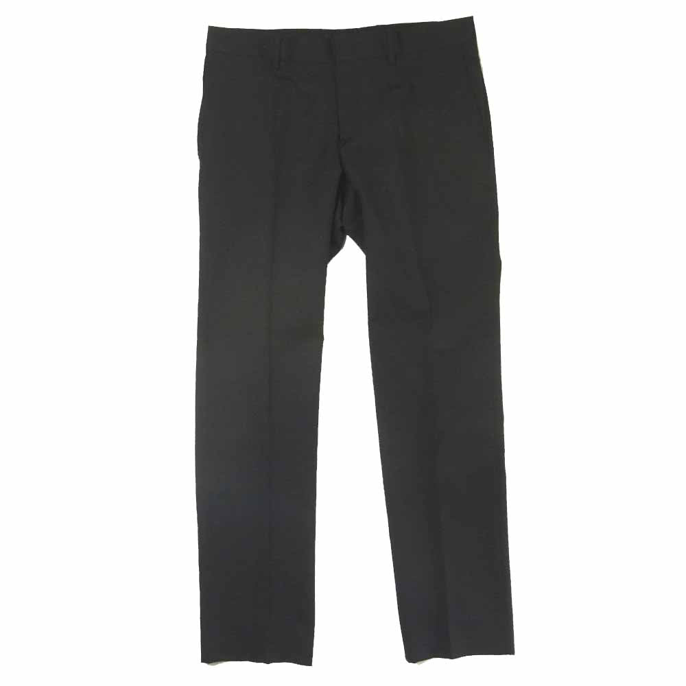 GUCCI グッチ 国内正規品 裏地GG柄 セットアップ スーツ ジャケット パンツ イタリア製 ブラック系 48【中古】