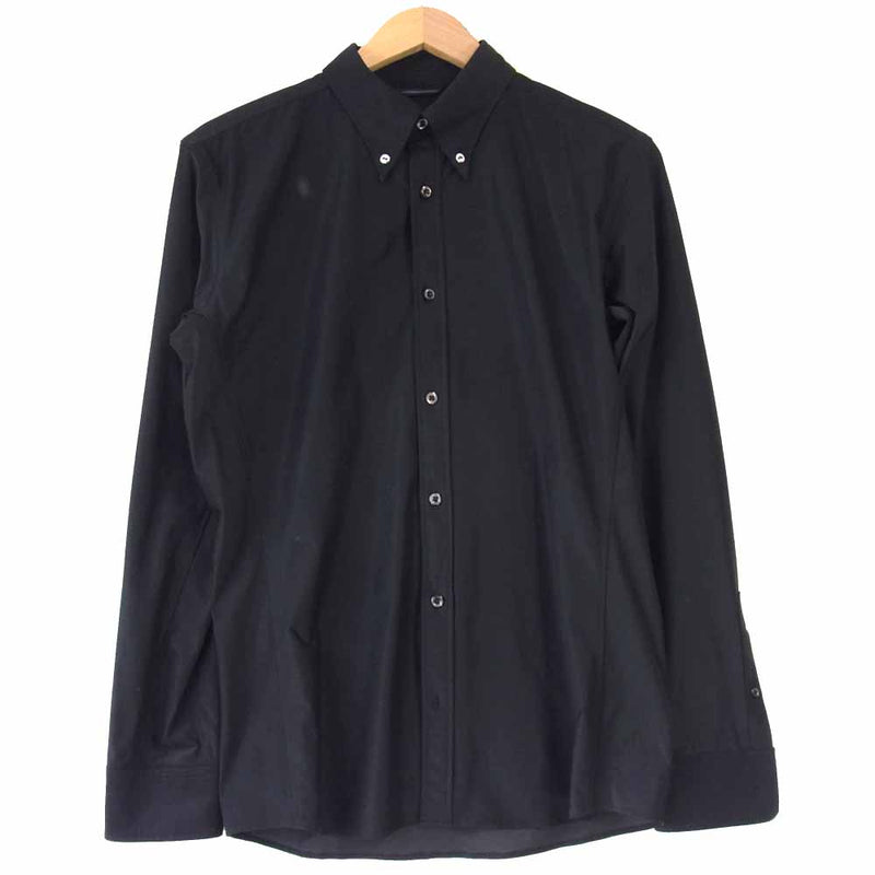 junhashimoto ジュンハシモト 1061920012 SHORT BD SHIRTS ショートボタンダウンシャツ 黒 ブラック系 4【中古】