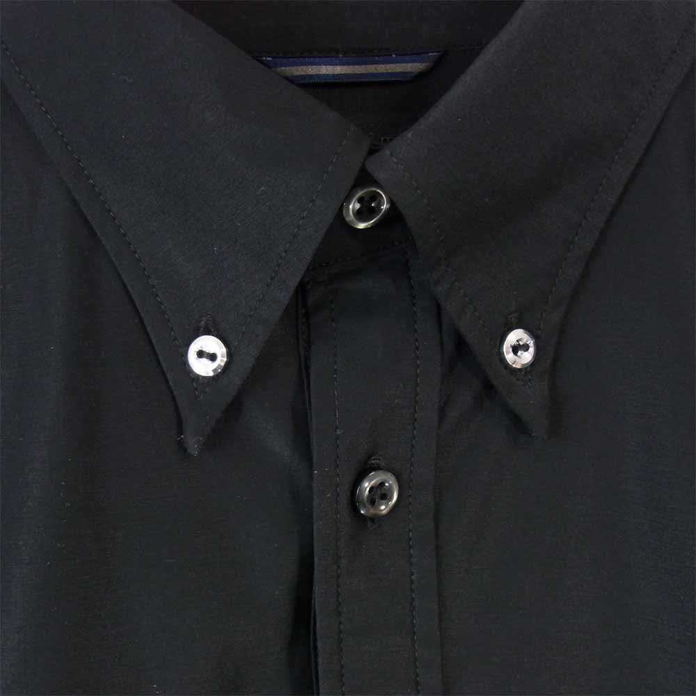 junhashimoto ジュンハシモト 1061920012 SHORT BD SHIRTS ショートボタンダウンシャツ 黒 ブラック系 4【中古】