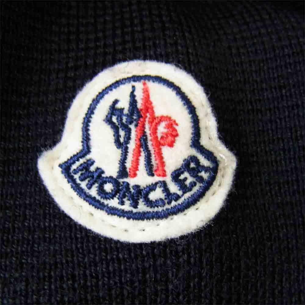 MONCLER モンクレール F20919B50700  maglione tricot ダウン カーディガン ジャケット ブラック系 M【中古】