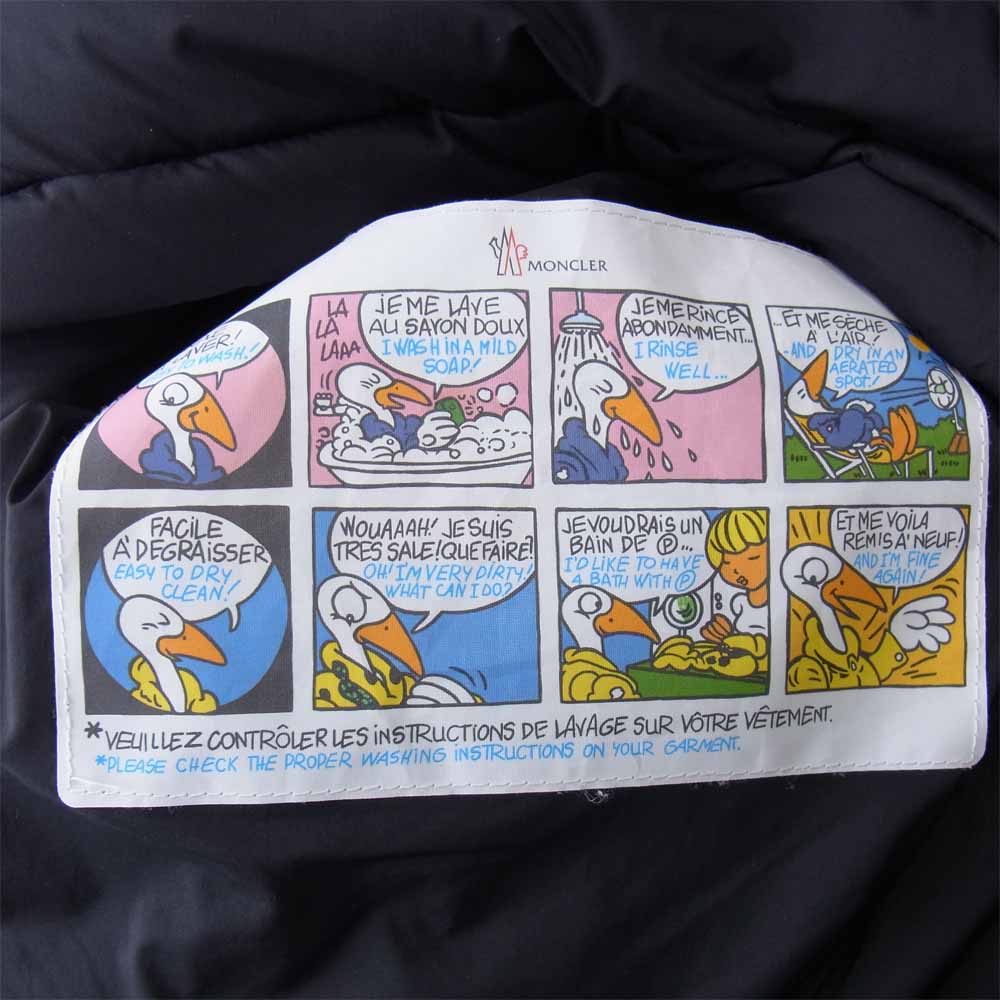 MONCLER モンクレール F20911A53600 MAYA マヤ ダウン ジャケット ブラック系 1【中古】