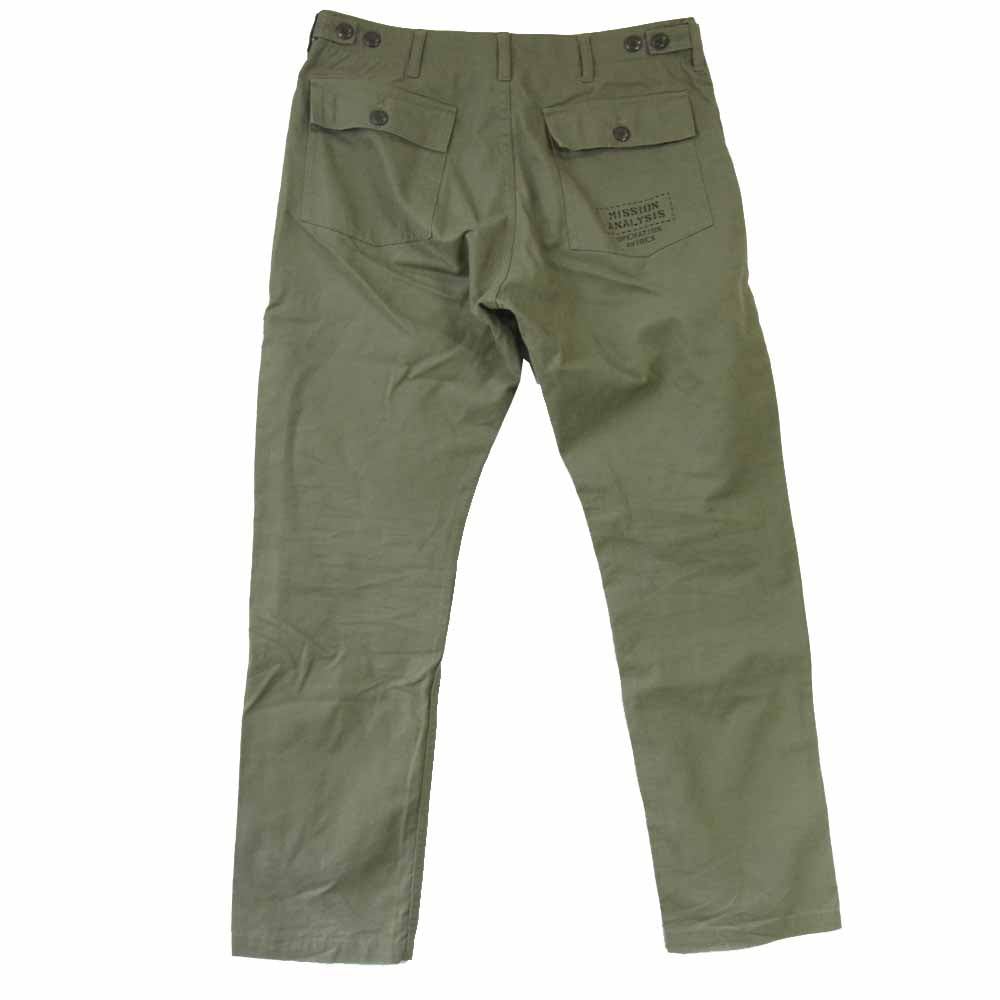 AVIREX アヴィレックス 6196100 ベイカー パンツ カーキ系 L【中古】