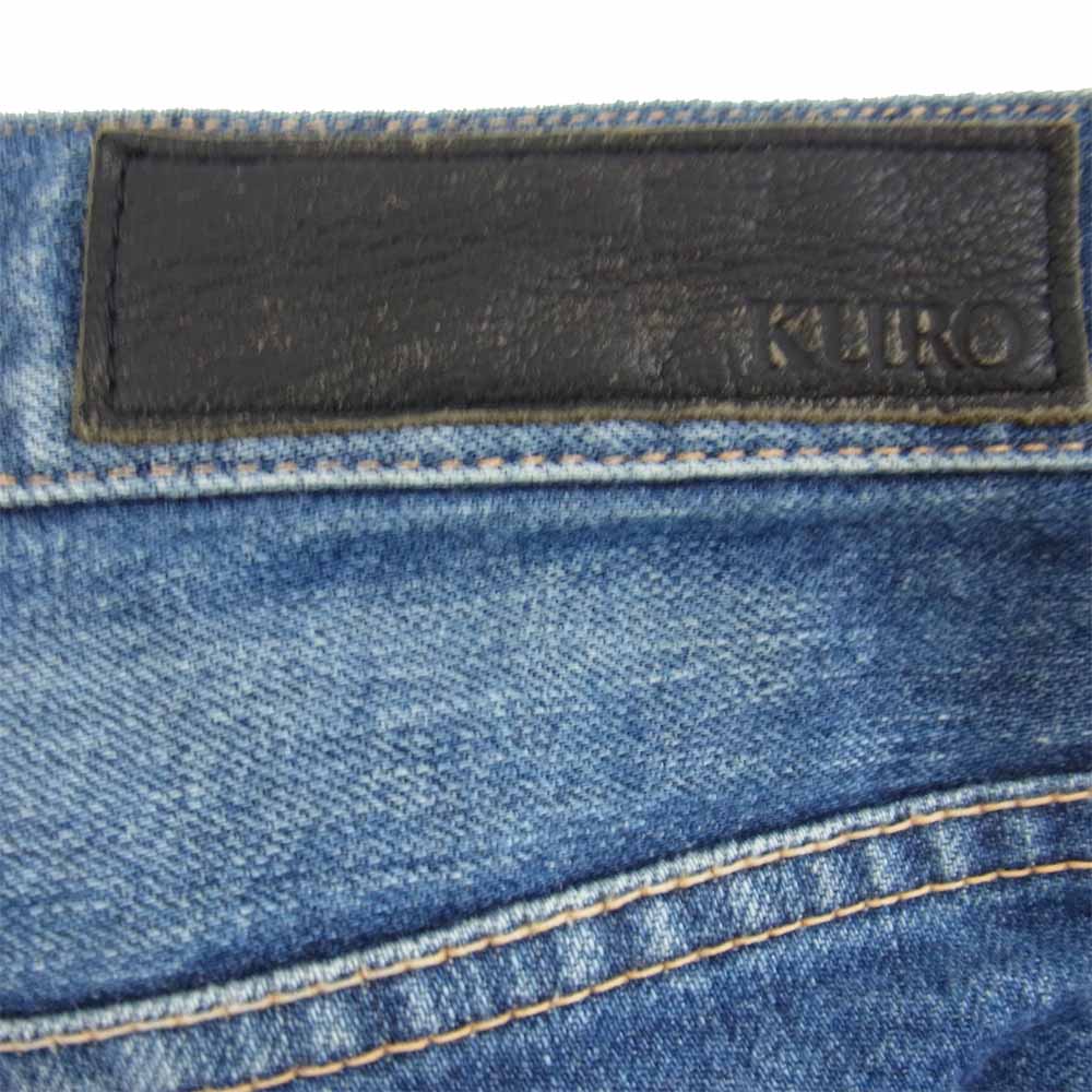 クロ FIBROストレット デニム パンツ インディゴブルー系 30【中古】