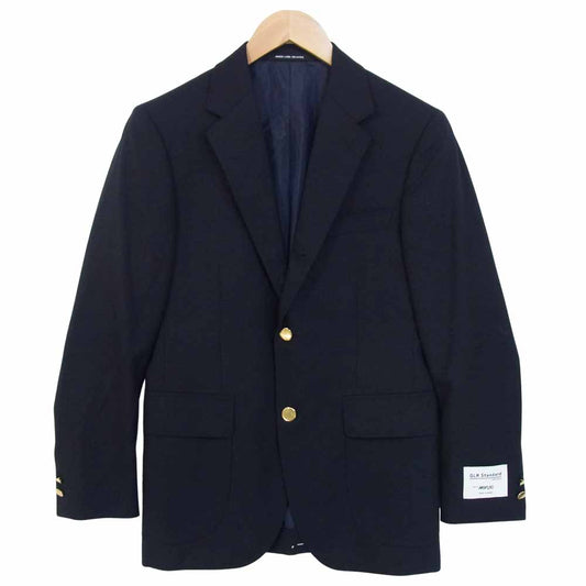 UNITED ARROWS ユナイテッドアローズ グリーンレーベルリラクシング MIYUKI GRL スタンダード ブレザー ダークネイビー系 S【美品】【中古】