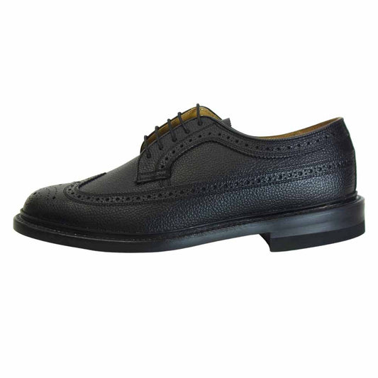 REGAL リーガル 2585N ウイングチップ ビジネス シューズ ブラック系 25EE【新古品】【未使用】【中古】