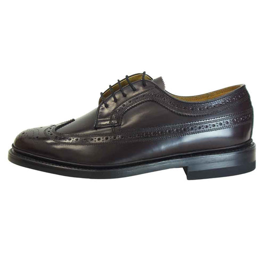 REGAL リーガル 2589N ウイングチップ ビジネス シューズ ダークブラウン系 25EE【新古品】【未使用】【中古】