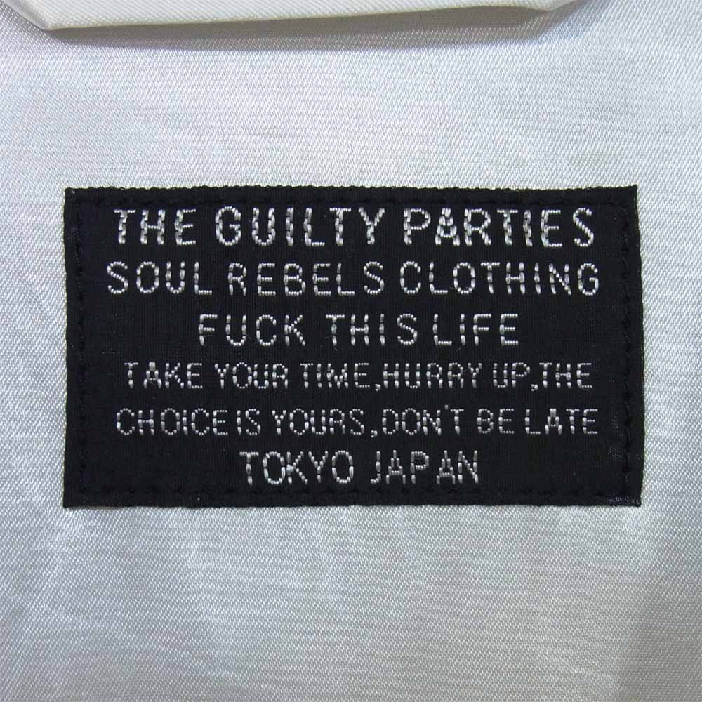 WACKO MARIA ワコマリア  18AW 18FW-WMO-ML80 VIETNAM JACKET 骸骨刺繍 ウォッシュ加工 ベトナム ジャケット エンジ系 L【中古】