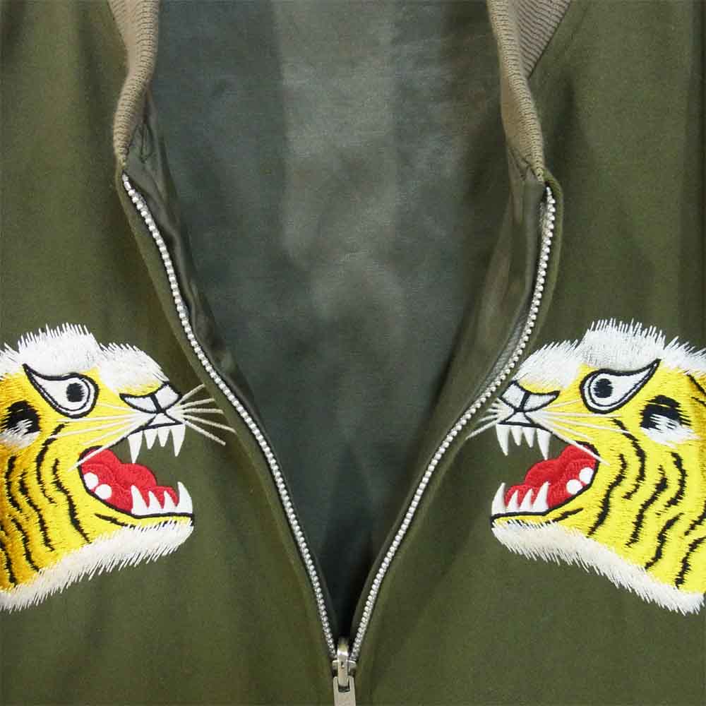 WACKO MARIA ワコマリア 14SS 14SS-VET-01 REVERSIBLE VETNAM JKT リバーシブル ベトナム ジャケット カーキ系 L【中古】