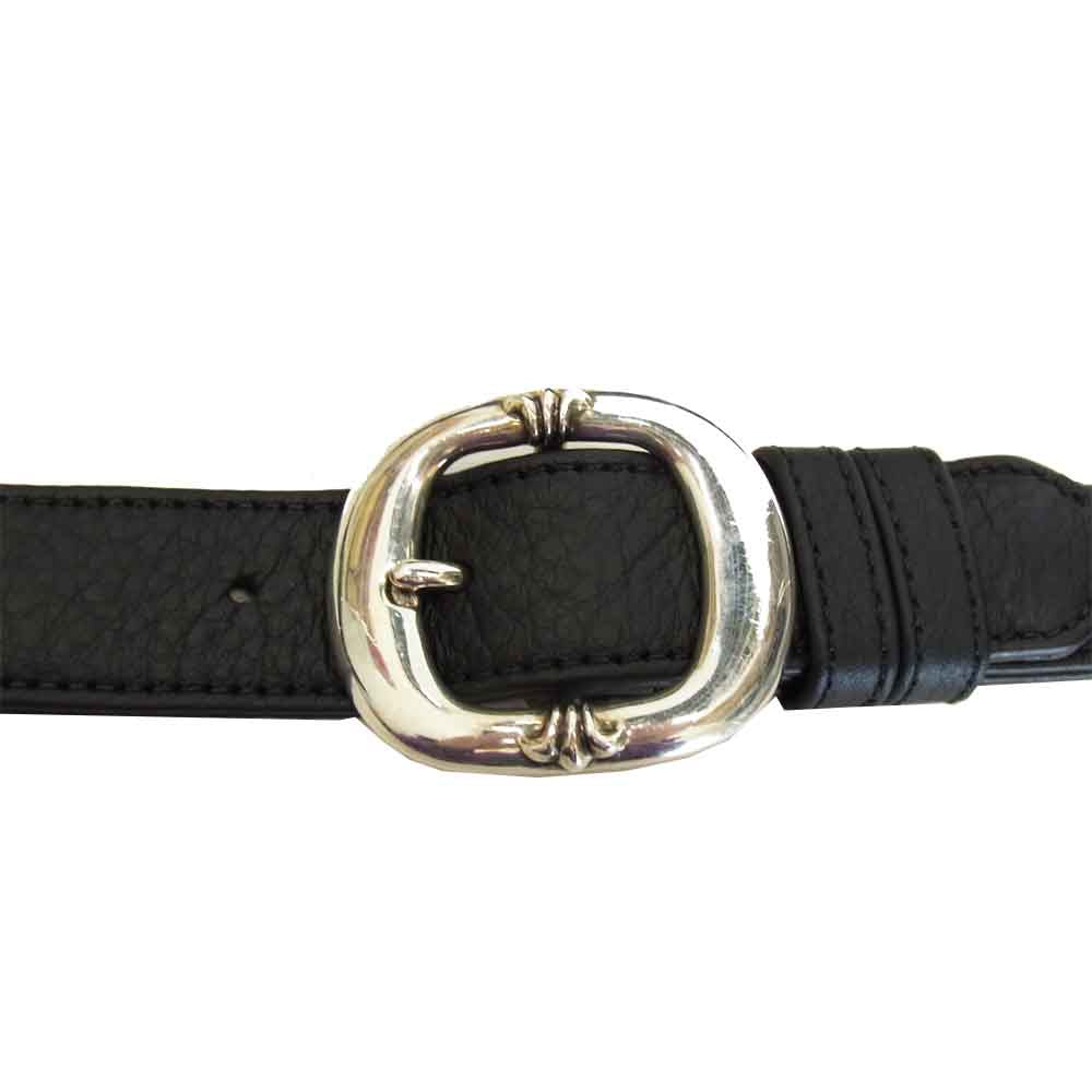 CHROME HEARTS クロムハーツ（原本無） #1 SNAT PACK スナット パック レザー ウエスト バッグ ブラック系【美品】【中古】