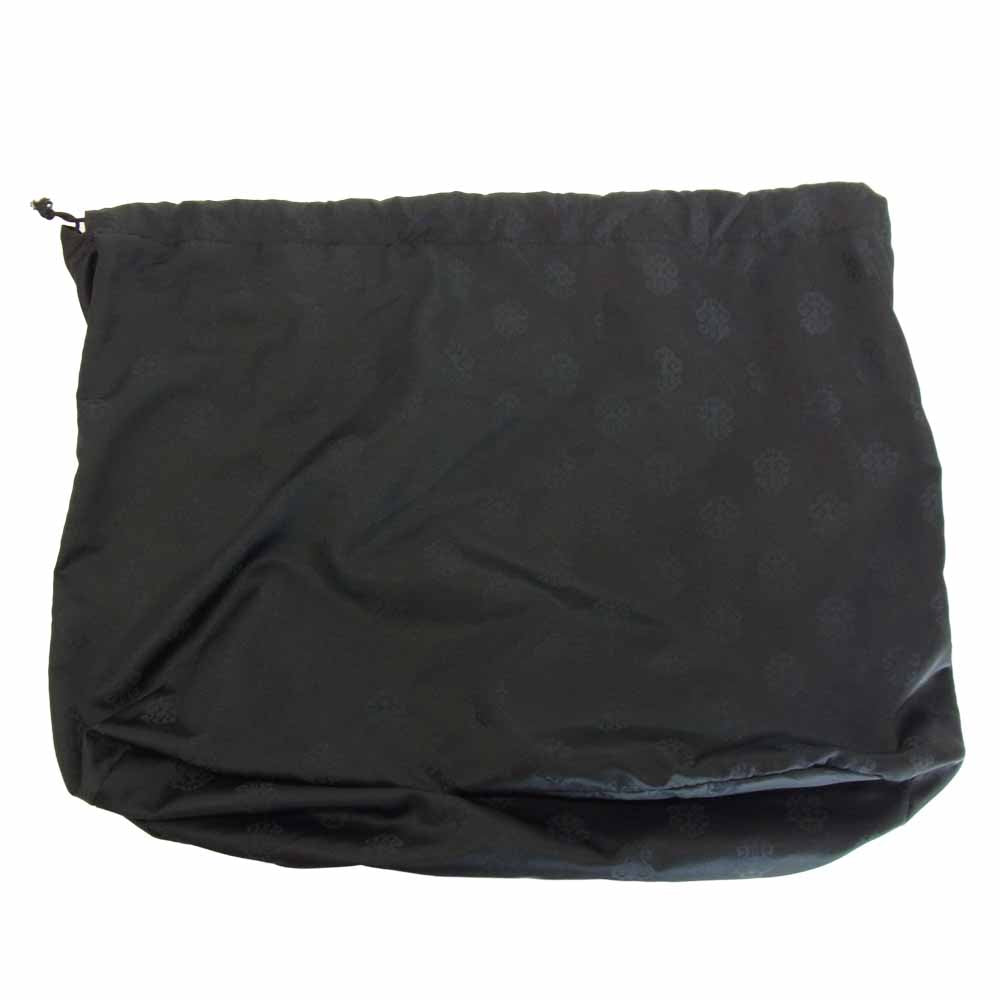 CHROME HEARTS クロムハーツ（原本無） #1 SNAT PACK スナット パック レザー ウエスト バッグ ブラック系【美品】【中古】