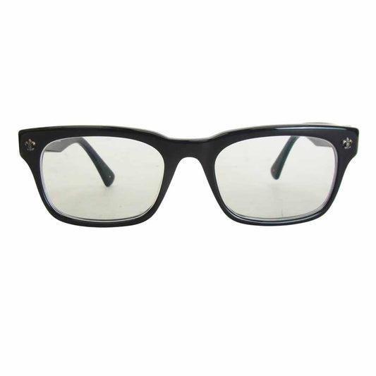 CHROME HEARTS クロムハーツ（原本無） ユナイテッドアローズ横浜店購入品 GITTIN ANY?-A BS フレア メガネ ブラック系【中古】