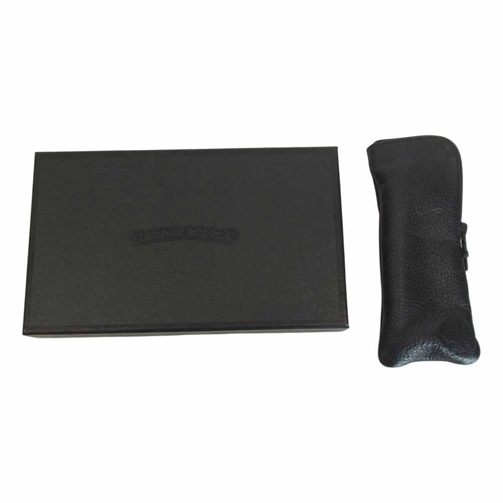 CHROME HEARTS クロムハーツ（原本無） ユナイテッドアローズ横浜店購入品 GITTIN ANY?-A BS フレア メガネ ブラック系【中古】