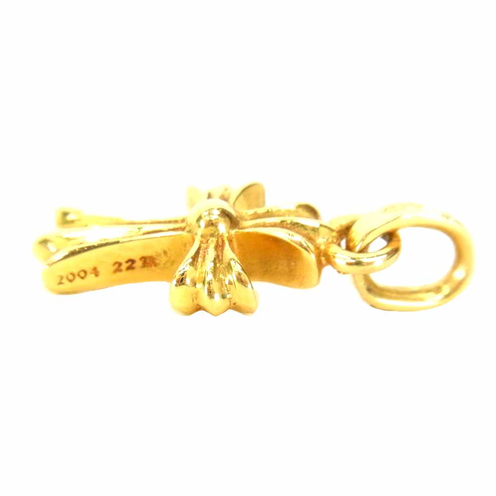 CHROME HEARTS クロムハーツ（原本有） 22K CRS BBYFAT ベイビー ファット チャーム ベビー ゴールド系【中古】