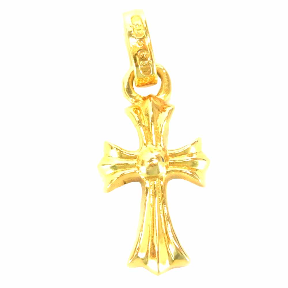 CHROME HEARTS クロムハーツ（原本有） 22K CRS BBYFAT P DMND ベイビー ファット ダイヤ ベビー ゴールド系【中古】