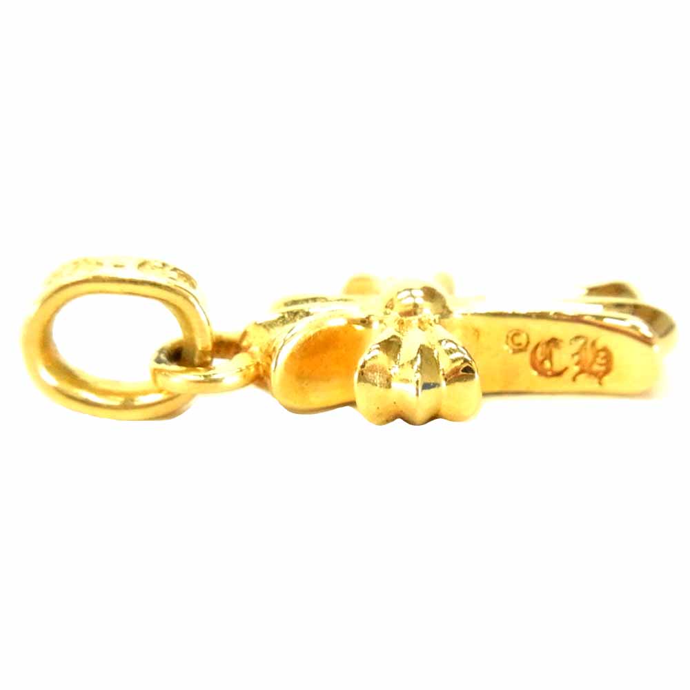 CHROME HEARTS クロムハーツ（原本有） 22K CRS BBYFAT P DMND ベイビー ファット ダイヤ ベビー ゴールド系【中古】