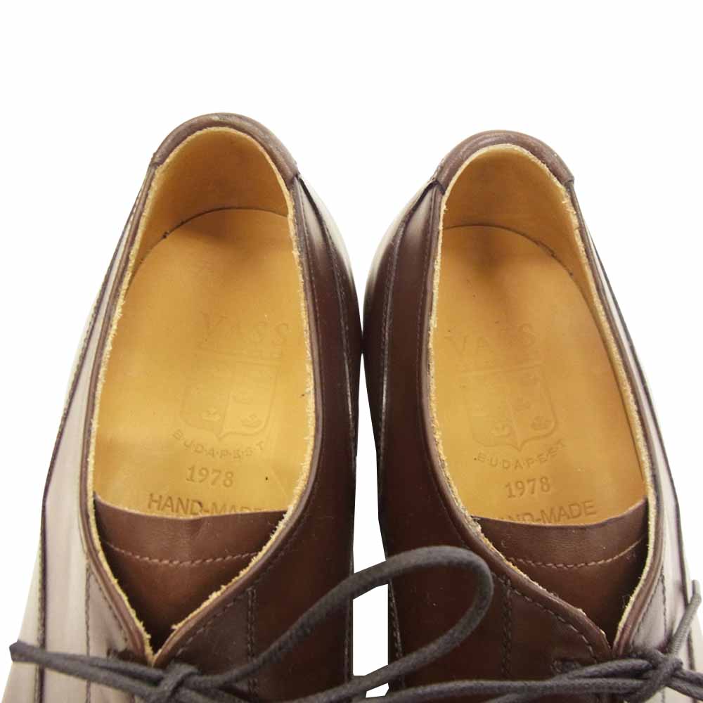 ヴァーシュ キャップトゥ シューズ 40 ダークブラウン ブラウン系 40【極上美品】【中古】