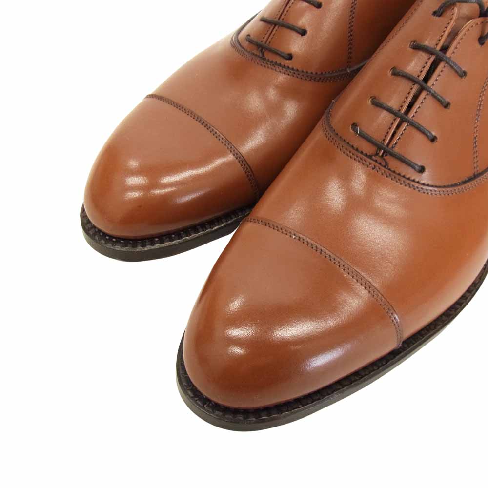 ヴァーシュ キャップトゥ シューズ 39- ブラウン ライトブラウン系 39【極上美品】【中古】