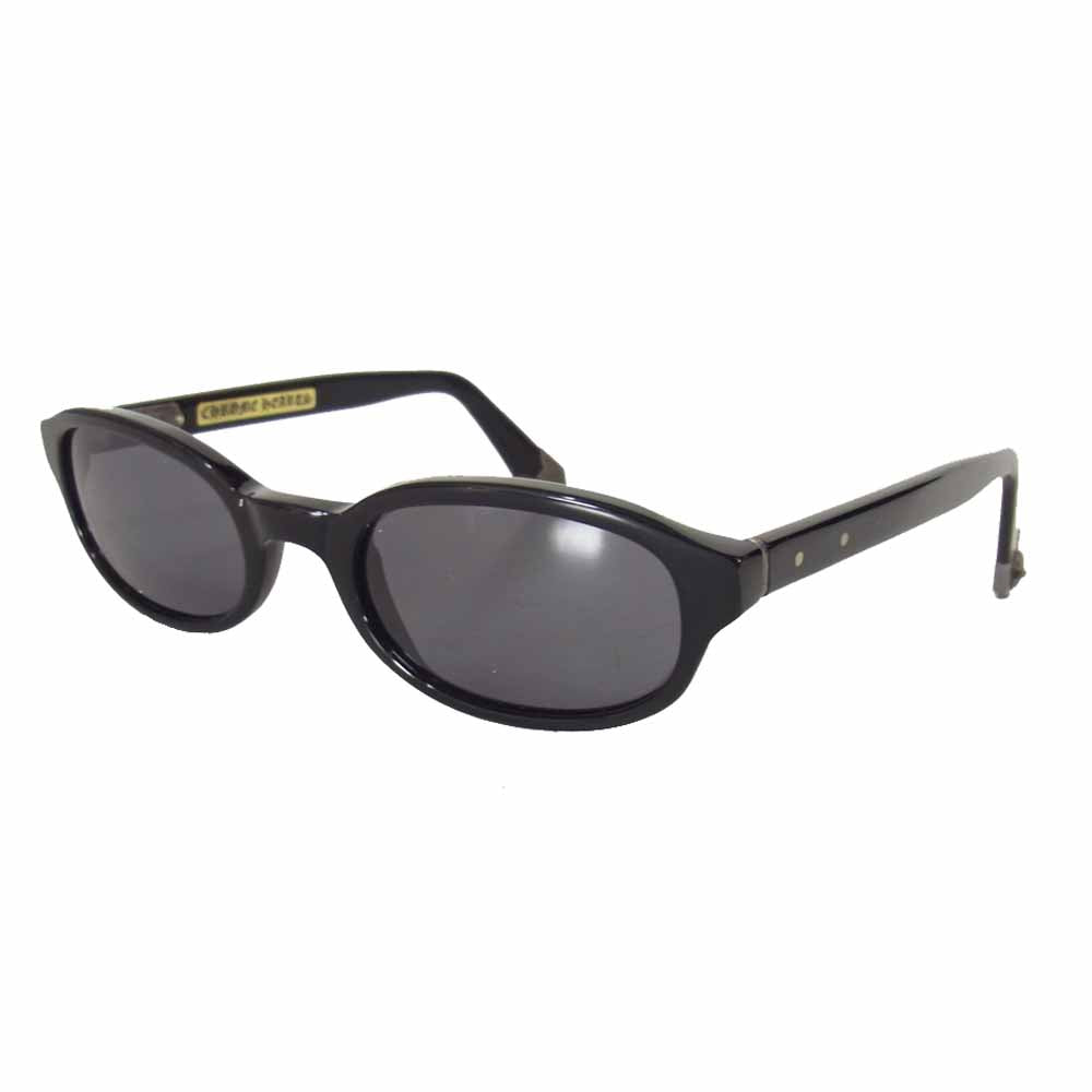 CHROME HEARTS クロムハーツ（原本無） SHADOW CASTER シャドウキャスター オーバル サングラス ブラック系【中古】