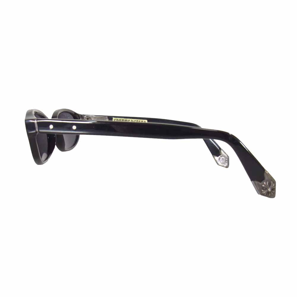 CHROME HEARTS クロムハーツ（原本無） SHADOW CASTER シャドウキャスター オーバル サングラス ブラック系【中古】