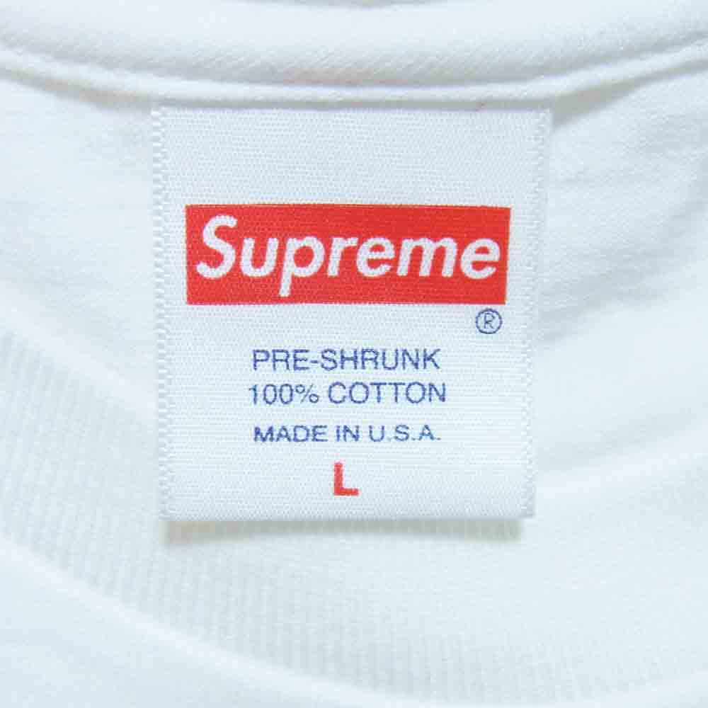 Supreme シュプリーム 21SS Mouse Tee マウス Tシャツ USA製 ホワイト系 L【新古品】【未使用】【中古】
