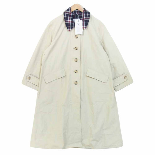 Barbour バブアー × ALEXACHUNG アレクサチャン GLENDA CASUAL コート US6 ベージュ系 10【新古品】【未使用】【中古】
